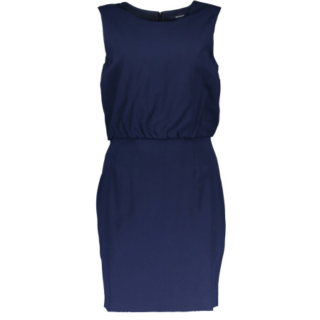 GANT SHORT DRESS WOMAN BLUE