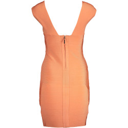 GUESS MARCIANO SHORT DRESS WOMAN ORANGE