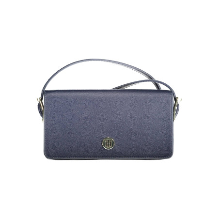 TOMMY HILFIGER BLUE WOMAN SHOULDER BAG