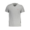 GUESS JEANS T-SHIRT MANICHE CORTE UOMO GRIGIO