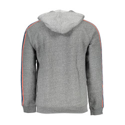 DOCKERS SWEATSHIRT WITH ZIP MAN GRAY