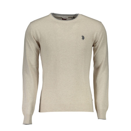 US POLO BEIGE MEN&39S SWEATER