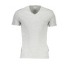 GUESS JEANS T-SHIRT MANICHE CORTE UOMO GRIGIO