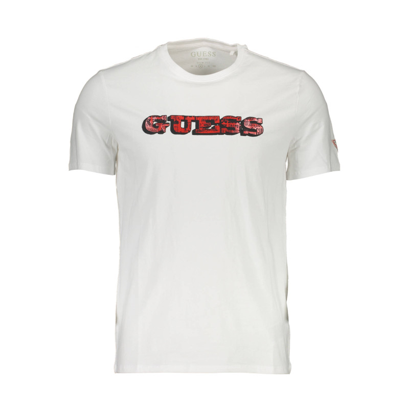 GUESS JEANS MAN SHORT SLEEVE T-SHIRT WHITE