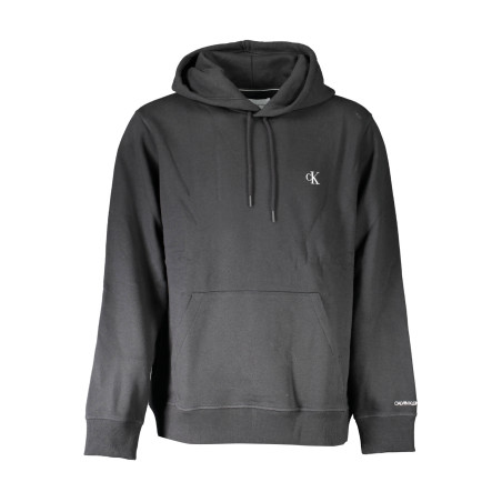 CALVIN KLEIN SWEATSHIRT WITHOUT ZIP MAN BLACK