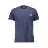 GUESS JEANS T-SHIRT MANICHE CORTE UOMO BLU