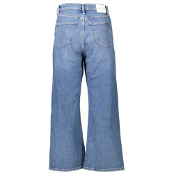 CALVIN KLEIN JEANS DENIM WOMAN BLUE