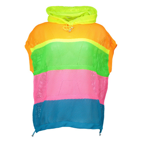 LOVE MOSCHINO MULTICOLORED WOMAN SWEATER