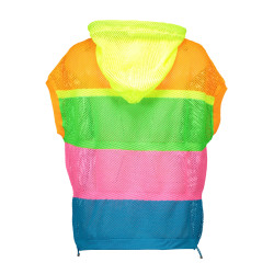 LOVE MOSCHINO MULTICOLORED WOMAN SWEATER