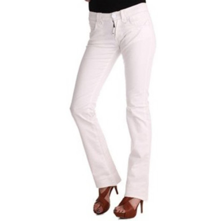 PHARD WHITE WOMAN TROUSERS