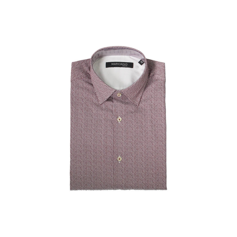 GUESS MARCIANO CAMICIA MANICHE LUNGHE UOMO ROSSO