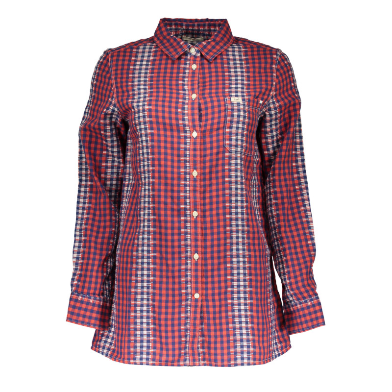 LEE CAMICIA MANICHE LUNGHE UOMO ROSSO