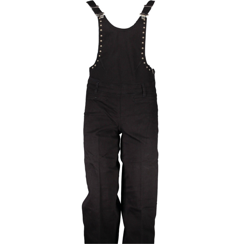 GUESS JEANS WOMEN&39S BLACK DUNGAREES TROUSERS