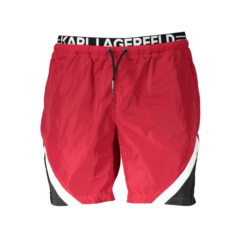 KARL LAGERFELD BEACHWEAR COSTUME PARTS UNDER MAN RED