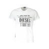 DIESEL WHITE MEN&39S SHORT SLEEVE T-SHIRT