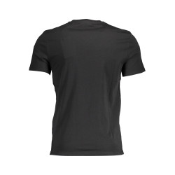 GUESS JEANS T-SHIRT MANICHE CORTE UOMO NERO