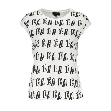 EMPORIO ARMANI SLEEVELESS T-SHIRT WOMAN WHITE