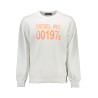 DIESEL SWEATSHIRT WITHOUT ZIP MAN WHITE