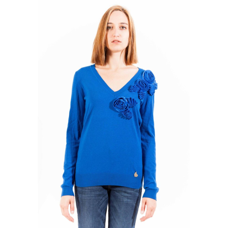 LOVE MOSCHINO WOMEN&39S BLUE SWEATER