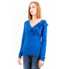 LOVE MOSCHINO WOMEN&39S BLUE SWEATER