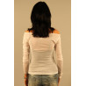 PATRIZIA PEPE WHITE WOMAN SWEATER