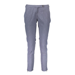 LIU JO BLUE WOMAN TROUSERS