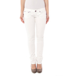 CLINK WHITE WOMAN TROUSERS