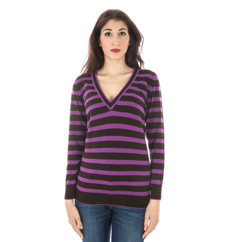 FRED PERRY WOMEN&39S PURPLE SWEATER