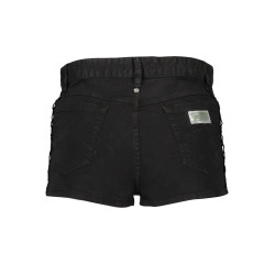 JUST CAVALLI PANTALONE SHORT DONNA NERO