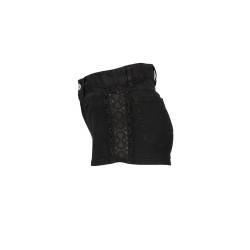 JUST CAVALLI WOMEN&39S BLACK SHORT TROUSERS