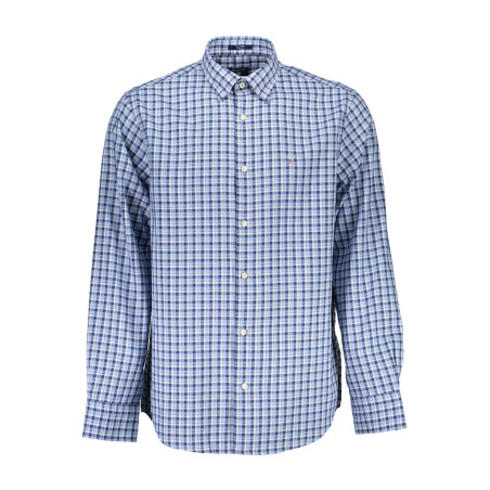 GANT CAMICIA MANICHE LUNGHE UOMO AZZURRO