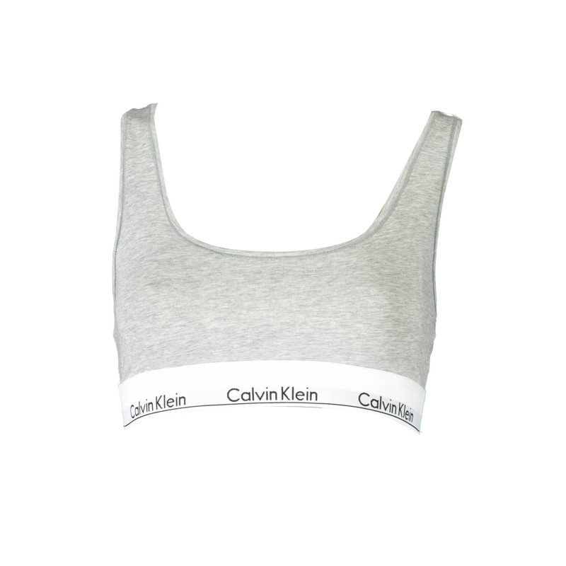 CALVIN KLEIN BALCONY BRA WOMAN GRAY