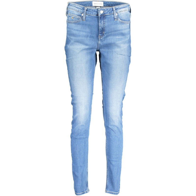 CALVIN KLEIN JEANS DENIM WOMAN LIGHT BLUE