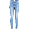 CALVIN KLEIN JEANS DENIM DONNA AZZURRO