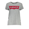 LEVI'S T-SHIRT MANICHE CORTE DONNA GRIGIO