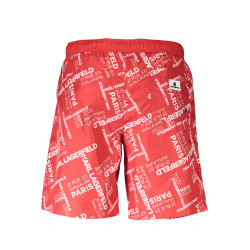 KARL LAGERFELD BEACHWEAR COSTUME PARTE SOTTO UOMO ROSSO