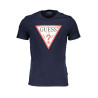 GUESS JEANS MEN&39S SHORT SLEEVE T-SHIRT BLUE