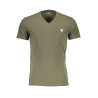 GUESS JEANS T-SHIRT MANICHE CORTE UOMO VERDE