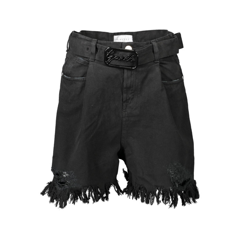 GAELLE PARIS BLACK WOMAN SHORT TROUSERS