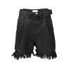 GAELLE PARIS BLACK WOMAN SHORT TROUSERS