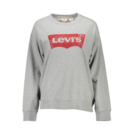 LEVI'S FELPA SENZA ZIP DONNA GRIGIO