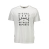 DIESEL T-SHIRT MANICHE CORTE UOMO BIANCO