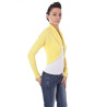 DATCH SHRUG LONG SLEEVE WOMAN YELLOW