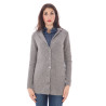 FRED PERRY GRAY WOMAN CARDIGAN