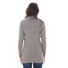 FRED PERRY GRAY WOMAN CARDIGAN