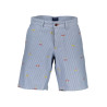 GANT BLUE MEN&39S BERMUDA TROUSERS