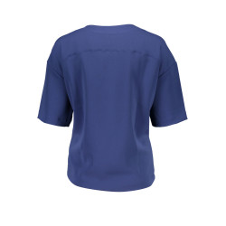 GANT T-SHIRT MANICHE CORTE DONNA BLU