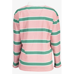 GANT POLO MANICHE LUNGHE DONNA ROSA