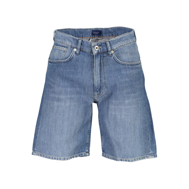 GANT JEANS MEN&39S BLUE SHORTS