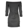 CALVIN KLEIN BLACK WOMAN SHORT DRESS